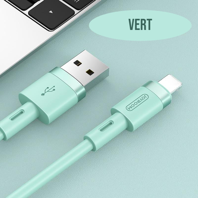 Câble de charge en silicone liquide