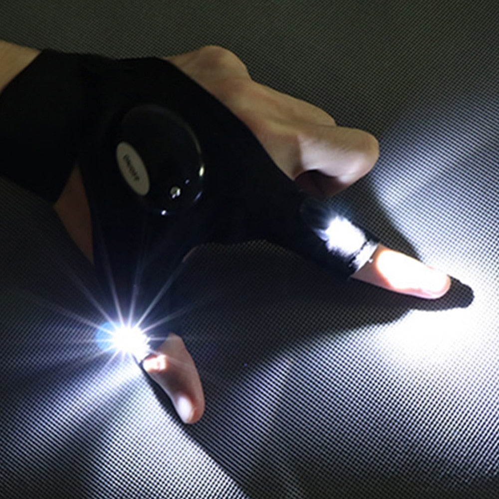 Gants Lumière LED