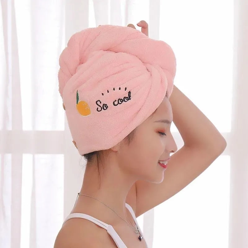 Serviette pour Cheveux Séchage Rapide