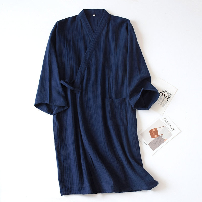 Robe de chambre style Kimono