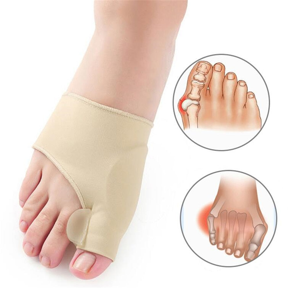 Paire correctrice pour hallux valgus