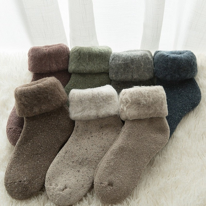 Chaussettes en laine Mérinos