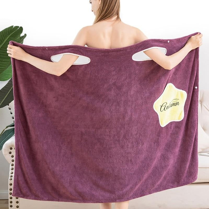 DESTOCKAGE I Serviette de Bain effet Robe