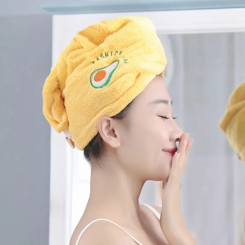 Serviette pour Cheveux Séchage Rapide