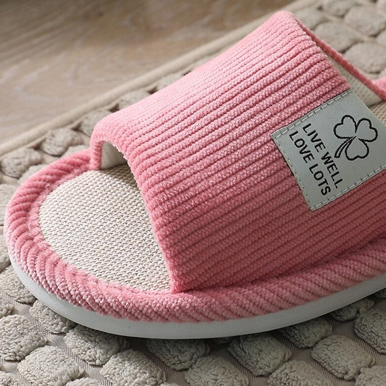 Claquettes d'Hiver en Velours