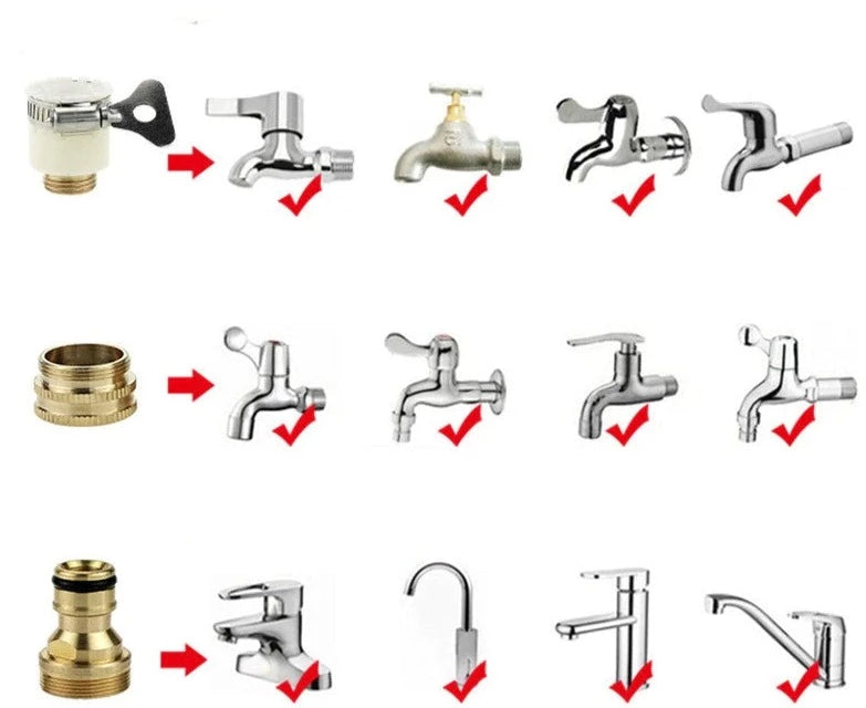 Pistolet haute pression 2 en 1