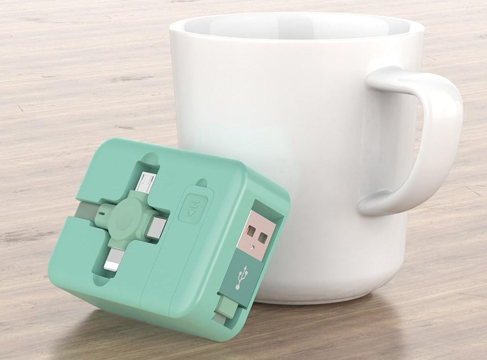 TOP VENTE I Câble de rechargement 4 en 1 pour smartphones IOS, Type C et Micro USB !