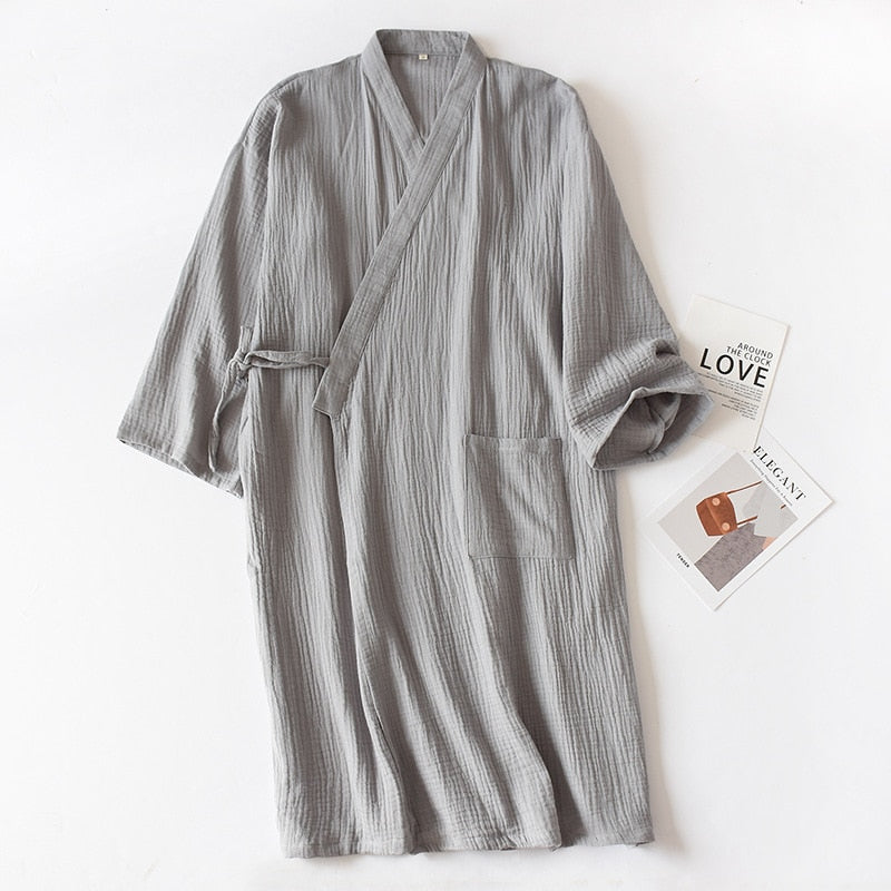 Robe de chambre style Kimono