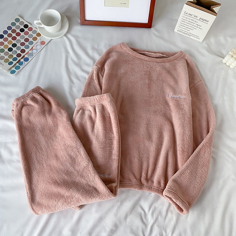 Paula - Pyjama en polaire cocooning femme