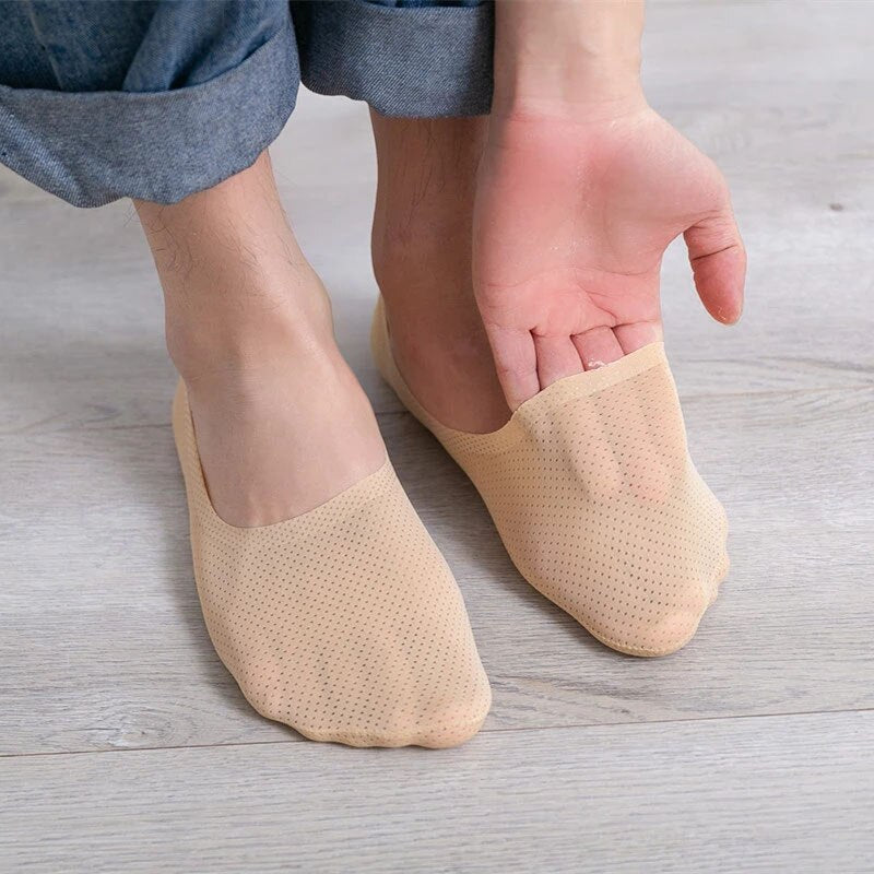 Chaussettes Confortables en Soie Glacée