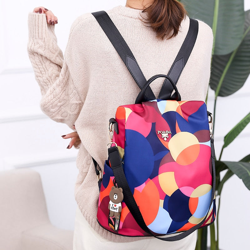 Sac à dos anti-vol pour femme
