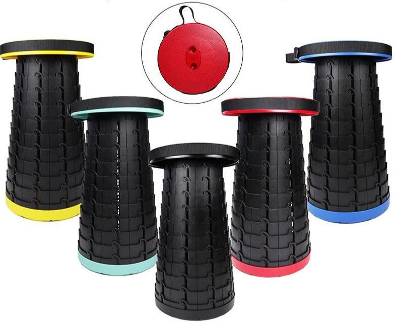 Tabouret télescopique - facile à transporter !