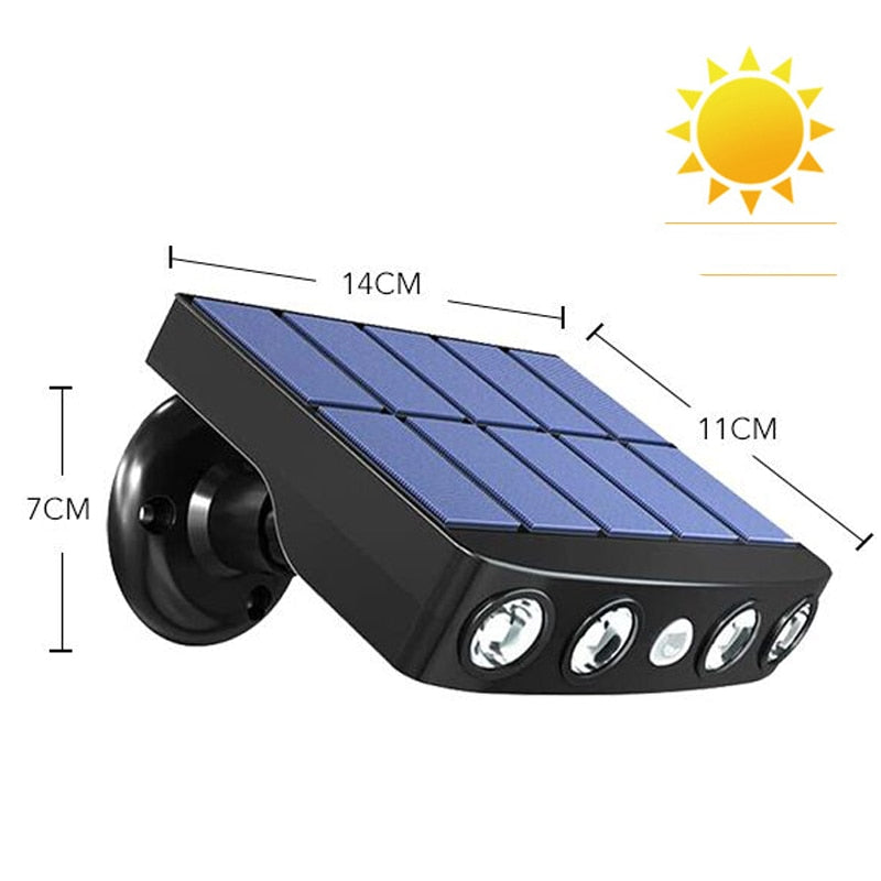 Lampe solaire extérieure à LED