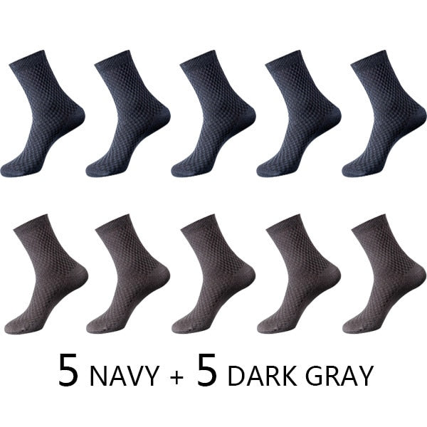 Chaussettes Fibre de Bambou - Lots de 10 Paires