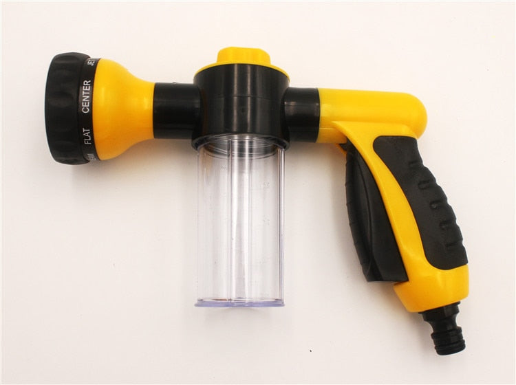 Pistolet de nettoyage à haute pression avec réservoir à mousse