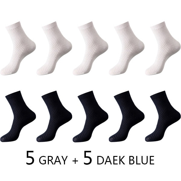 NOUVEAU - Chaussettes Fibre de Bamboo - Lots de 10 Paires