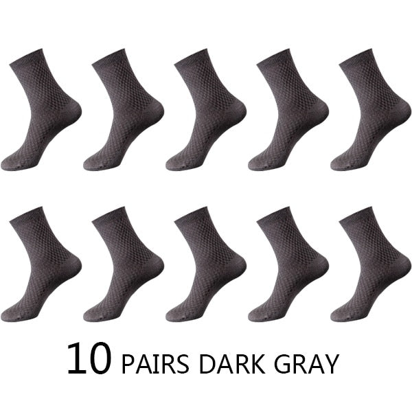 NOUVEAU - Chaussettes Fibre de Bamboo - Lots de 10 Paires