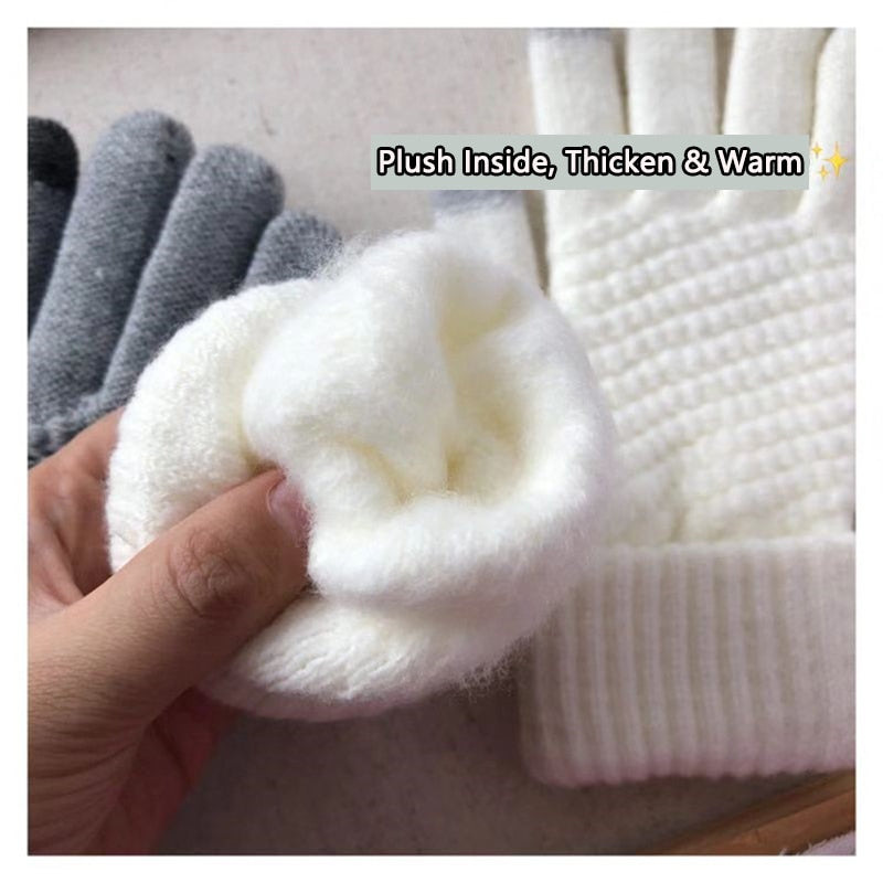 Gants en Laine Tactiles