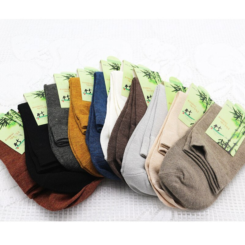 TOP VENTES : Lot de 5 paires de Chaussettes en Fibre de Bambou pour Femmes