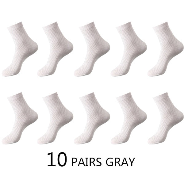 Chaussettes Fibre de Bambou - Lots de 10 Paires