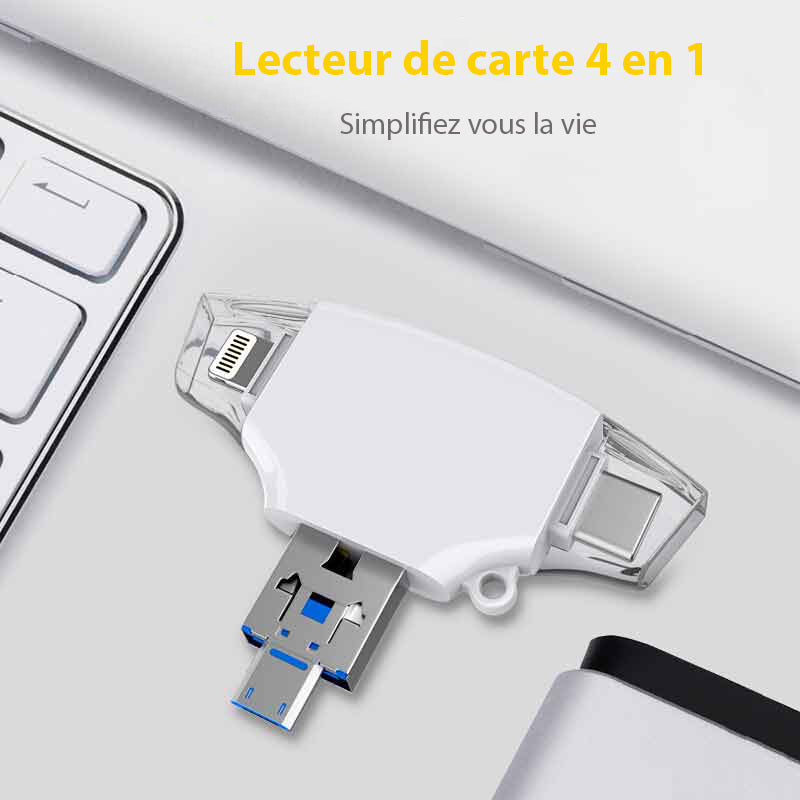 TOP VENTES I Lecteur de Carte SD pour Smartphone et PC