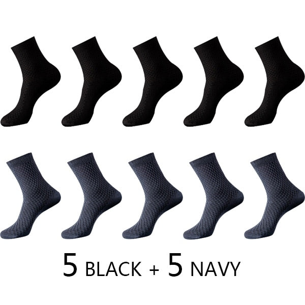 NOUVEAU - Chaussettes Fibre de Bamboo - Lots de 10 Paires