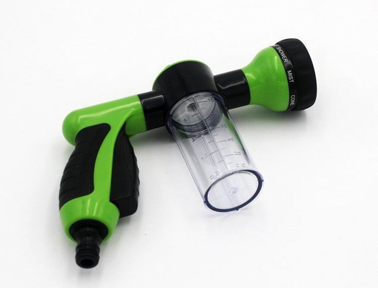 Pistolet de nettoyage à haute pression avec réservoir à mousse