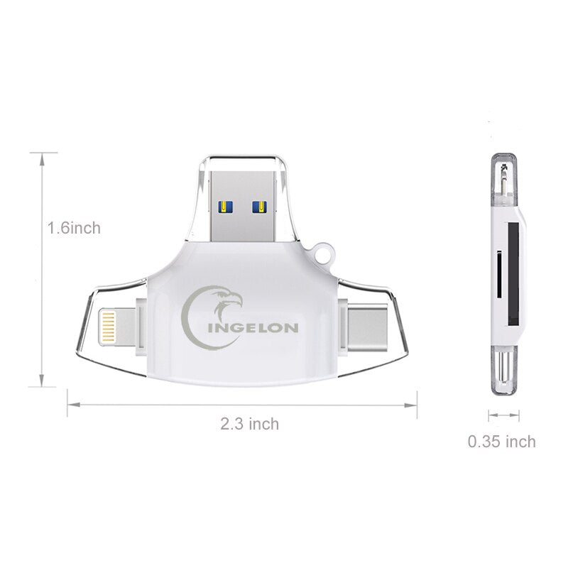 TOP VENTES I Lecteur de Carte SD pour Smartphone et PC