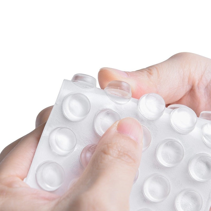 Butées de Porte Auto-Adhésif en Silicone