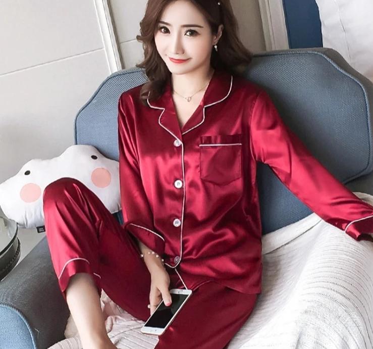 TOP VENTES I Ensemble Pyjama en Satin