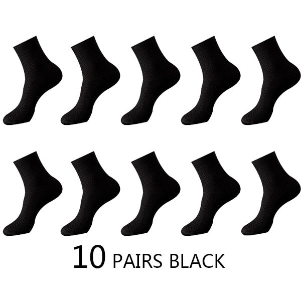 NOUVEAU - Chaussettes Fibre de Bamboo - Lots de 10 Paires
