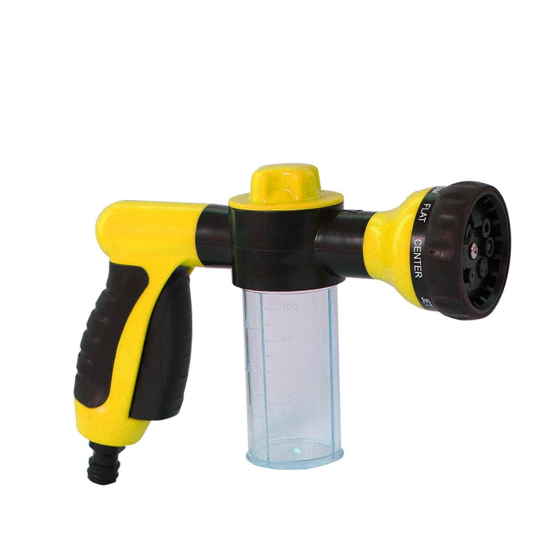 Pistolet de nettoyage à haute pression avec réservoir à mousse