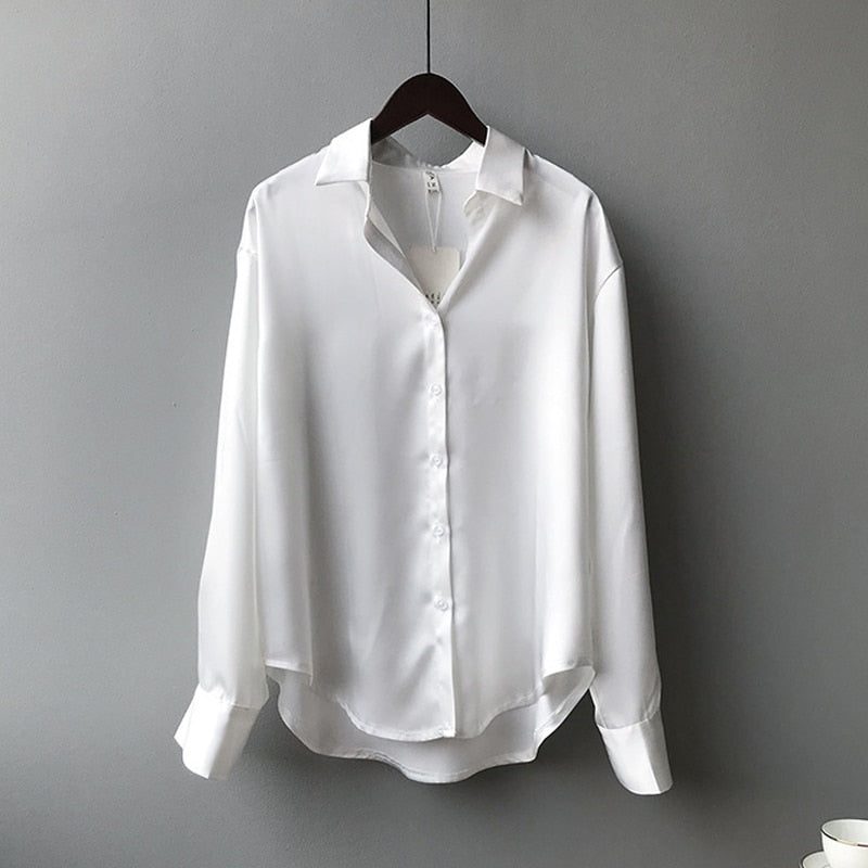 NOUVEAU - Chemisier vintage en satin