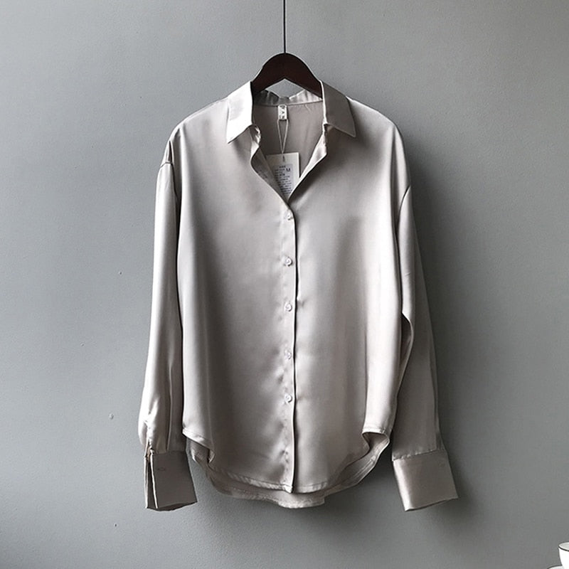 NOUVEAU - Chemisier vintage en satin