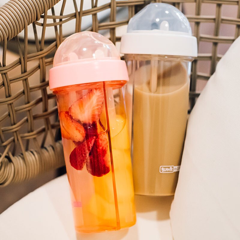 Gourde double compartiment