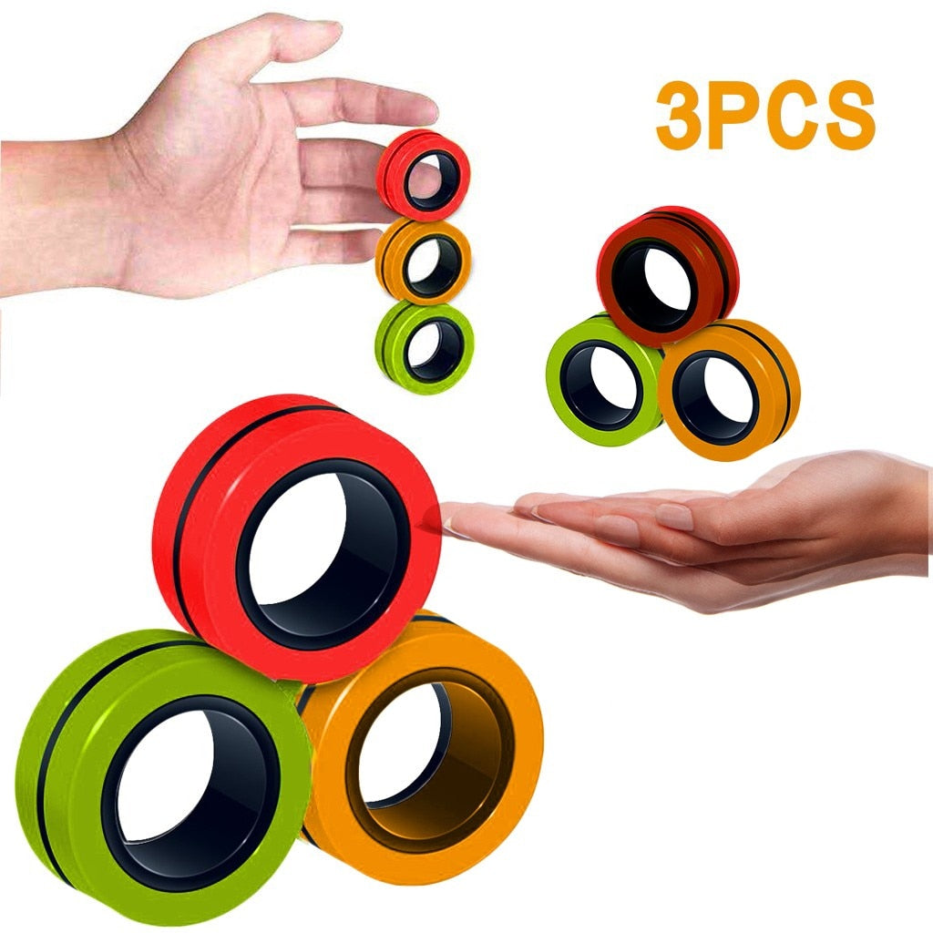 Magnetic circles anti stress