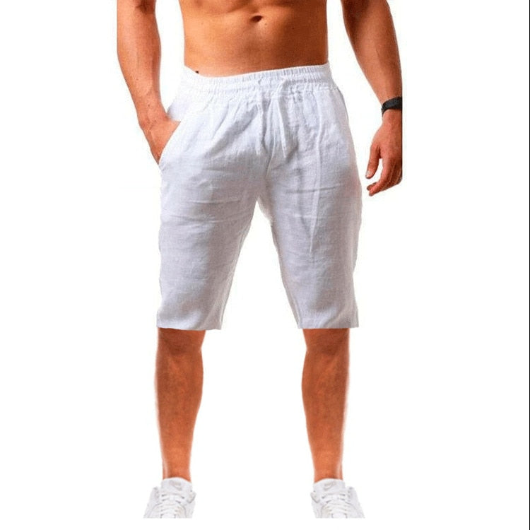 Short Ultra Léger en Lin