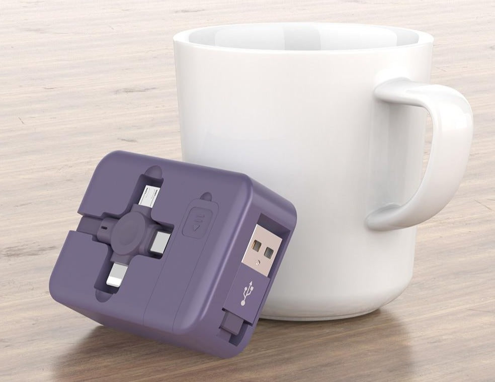 TOP VENTE I Câble de rechargement 4 en 1 pour smartphones IOS, Type C et Micro USB !