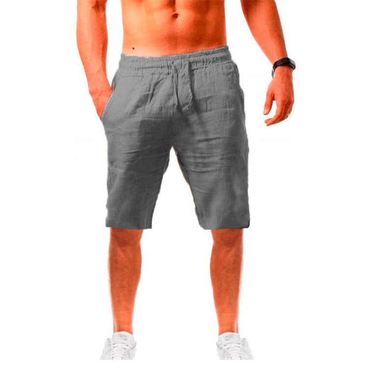 Short Ultra Léger en Lin