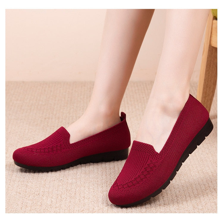 Mocassins en maille ultra respirants