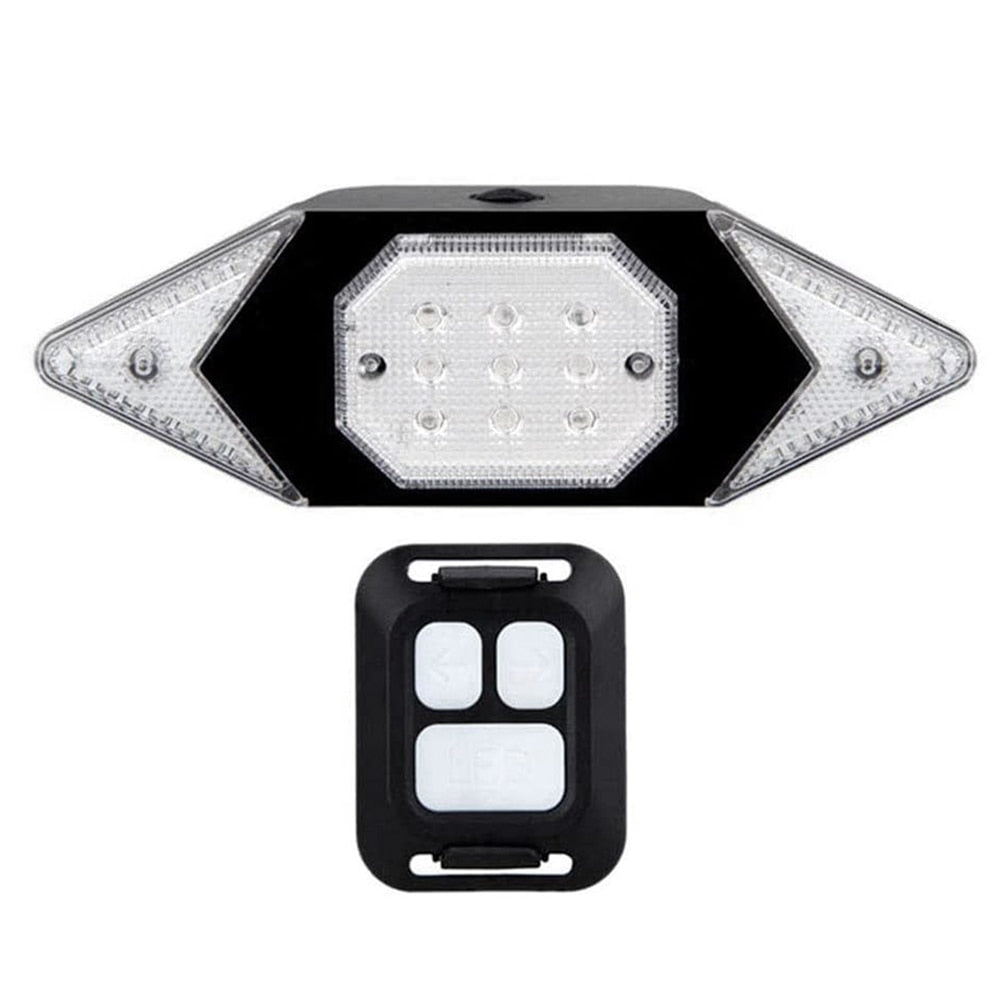 Feu arrière de vélo avec télécommande