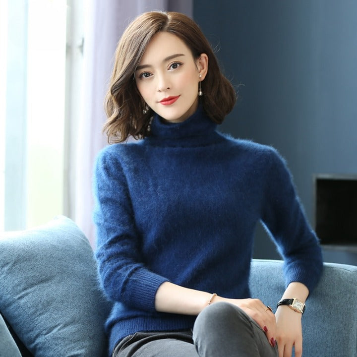 Col Roulé en Cachemire