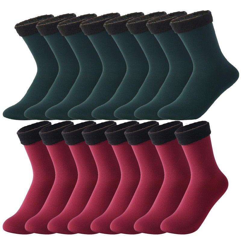 Lot de 8 Chaussettes Thermiques