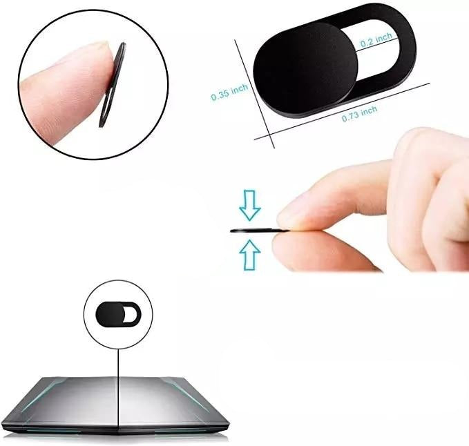 NOUVEAU - Lot de 20 dispositifs anti espion pour caméra et webcam
