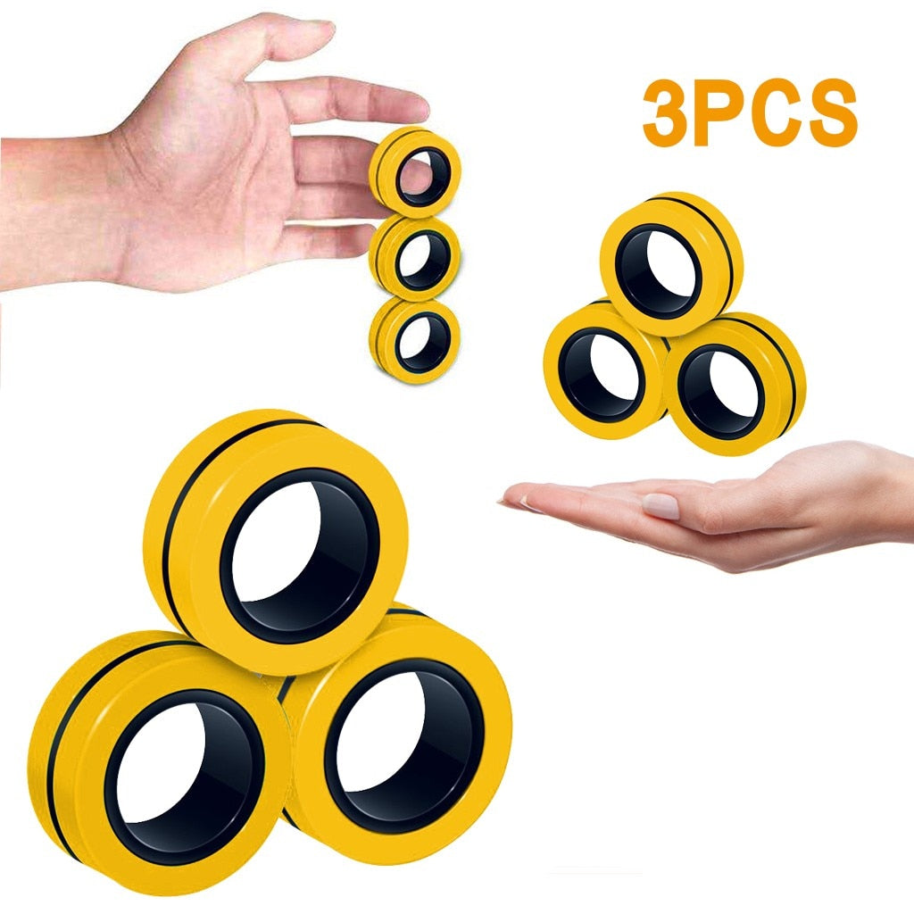 Magnetic circles anti stress