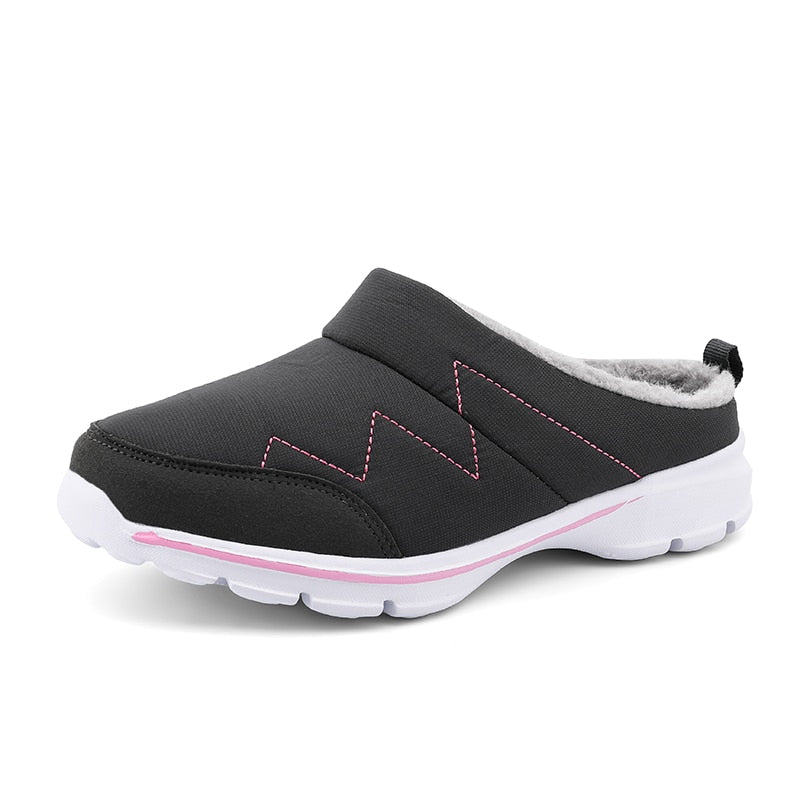 Mules Fourrées Antidérapantes et Waterproofs