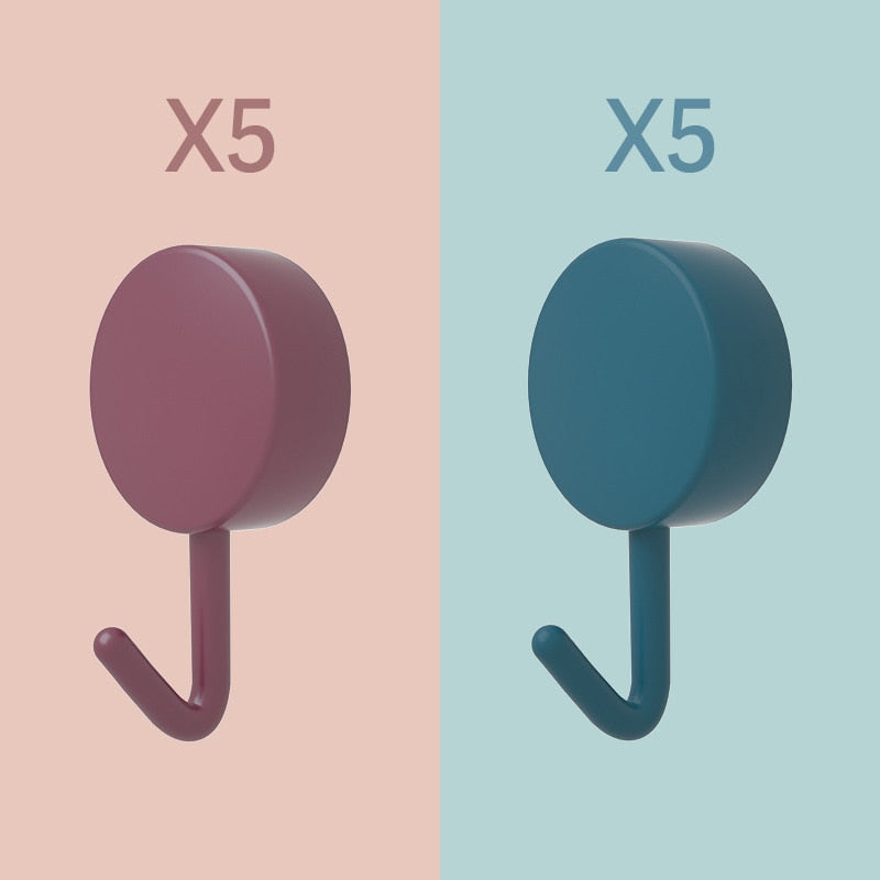 Crochets de Couleur Auto-Adhésifs