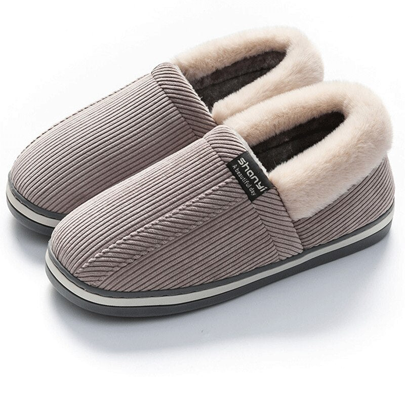 Paire de Chaussons Fourrés Hommes