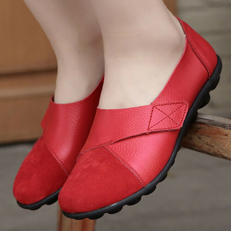 Mocassins conforts à scratch
