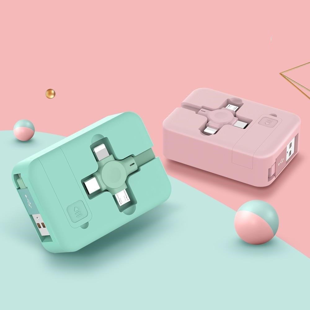 TOP VENTE I Câble de rechargement 4 en 1 pour smartphones IOS, Type C et Micro USB !